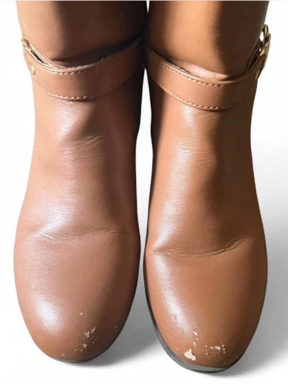 Michael kors girls youth  Tan Mid-Calf Riding Boots size 2